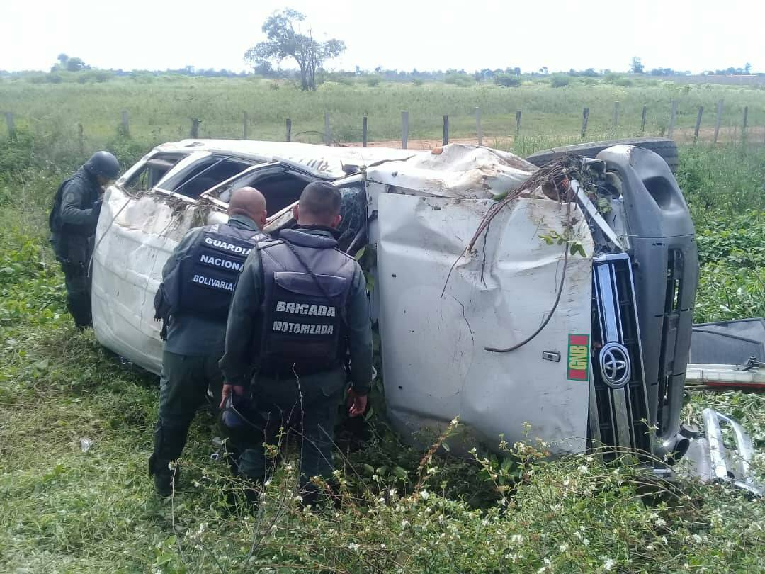 Un soldado muerto y cuatro lesionados dejó accidente en el Zulia