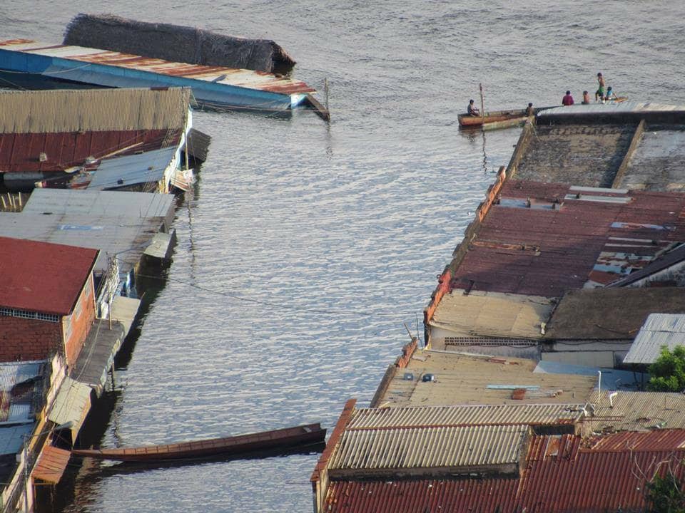 Cabruta incomunicada y sin agua potable tras inundaciones (fotos)