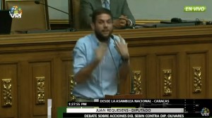 El contundente discurso del diputado Requesens en la AN que activó el odio del poder (video)