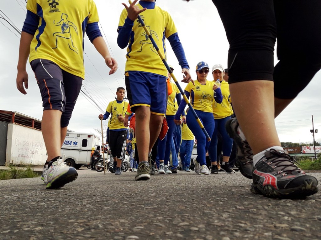 Travesía junto a los peregrinos del Santo Cristo de la Grita (Fotos)