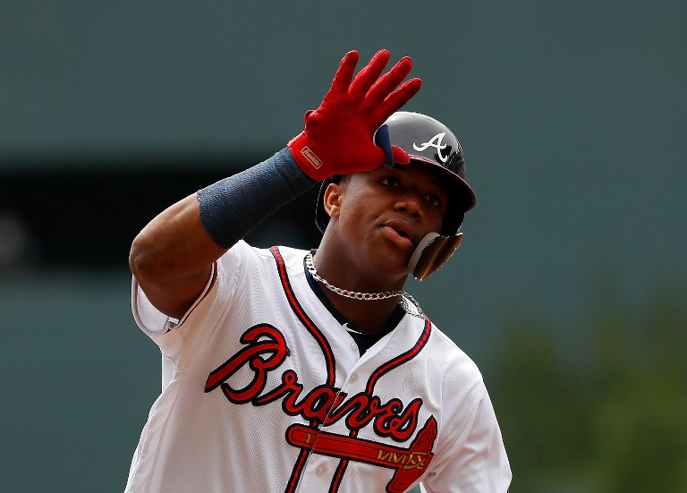 Venezolano Ronald Acuña Jr. consiguió una nueva marca de jonrones en Grandes Ligas (Video)