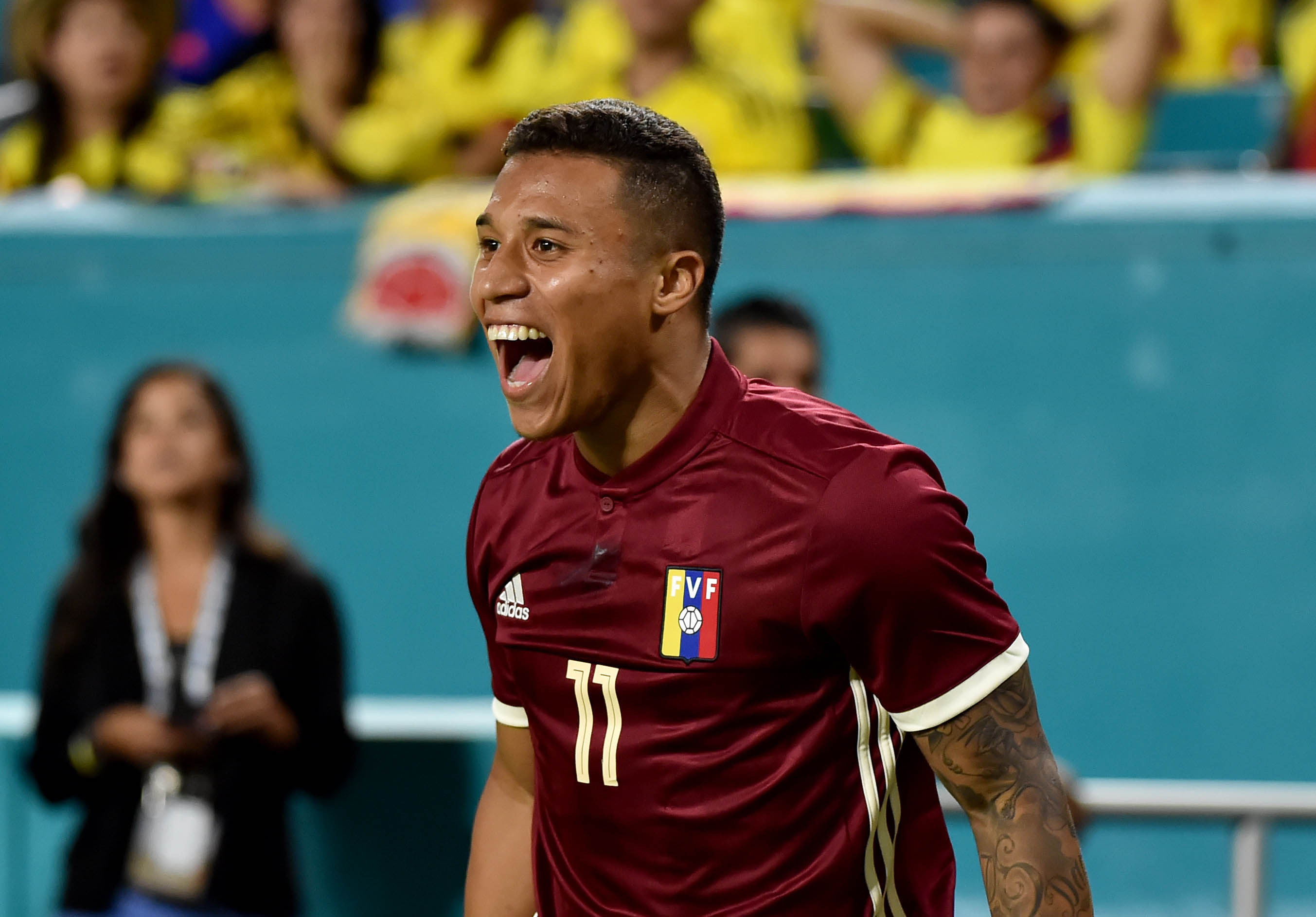 Darwin Machís perforó las redes en el duelo de la Vinotinto contra Bolivia (VIDEO)