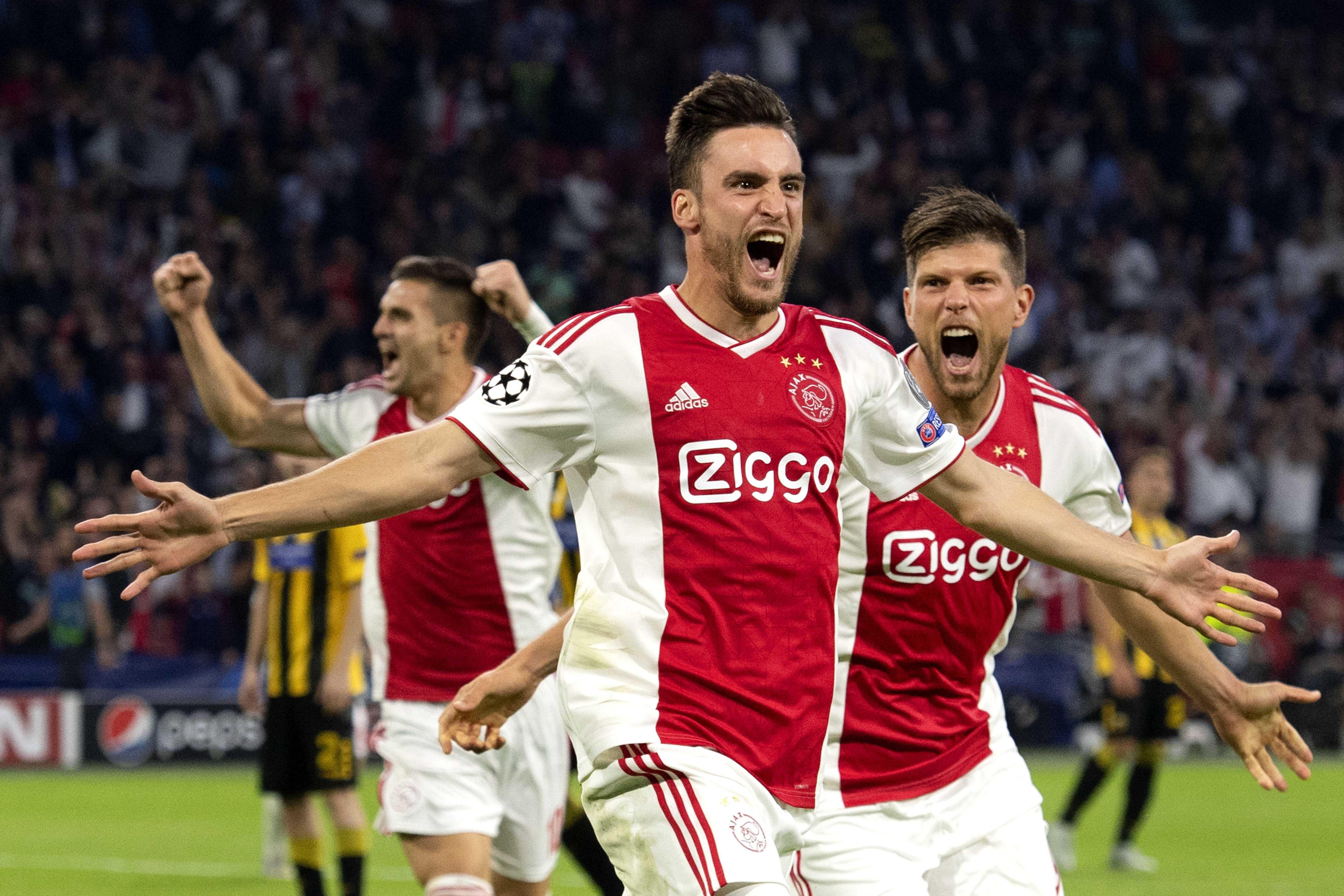 Argentino Tagliafico tumba al AEK y da la primera victoria al Ajax