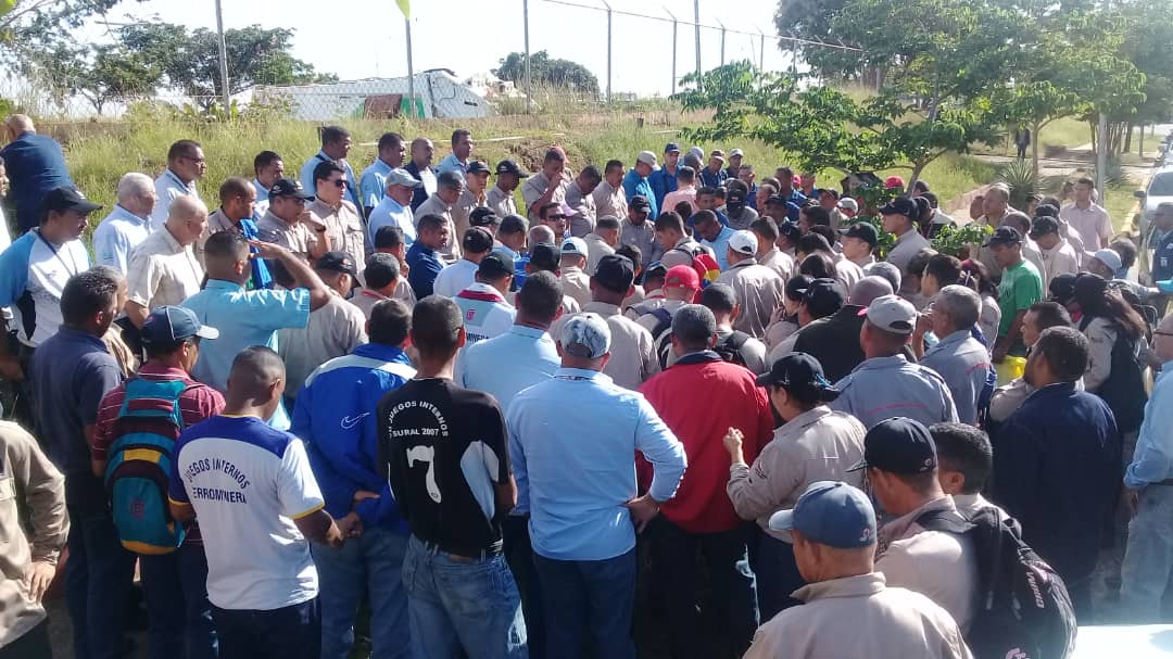 Trabajadores de la CVG protestan para exigir beneficios salariales y laborales #10Sep (Fotos)