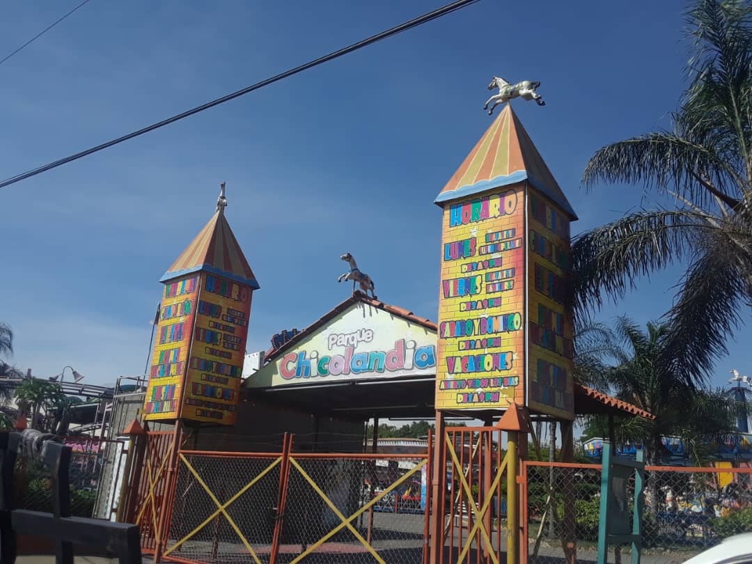 Se incendió el parque de atracciones Chicolandia en Barquisimeto