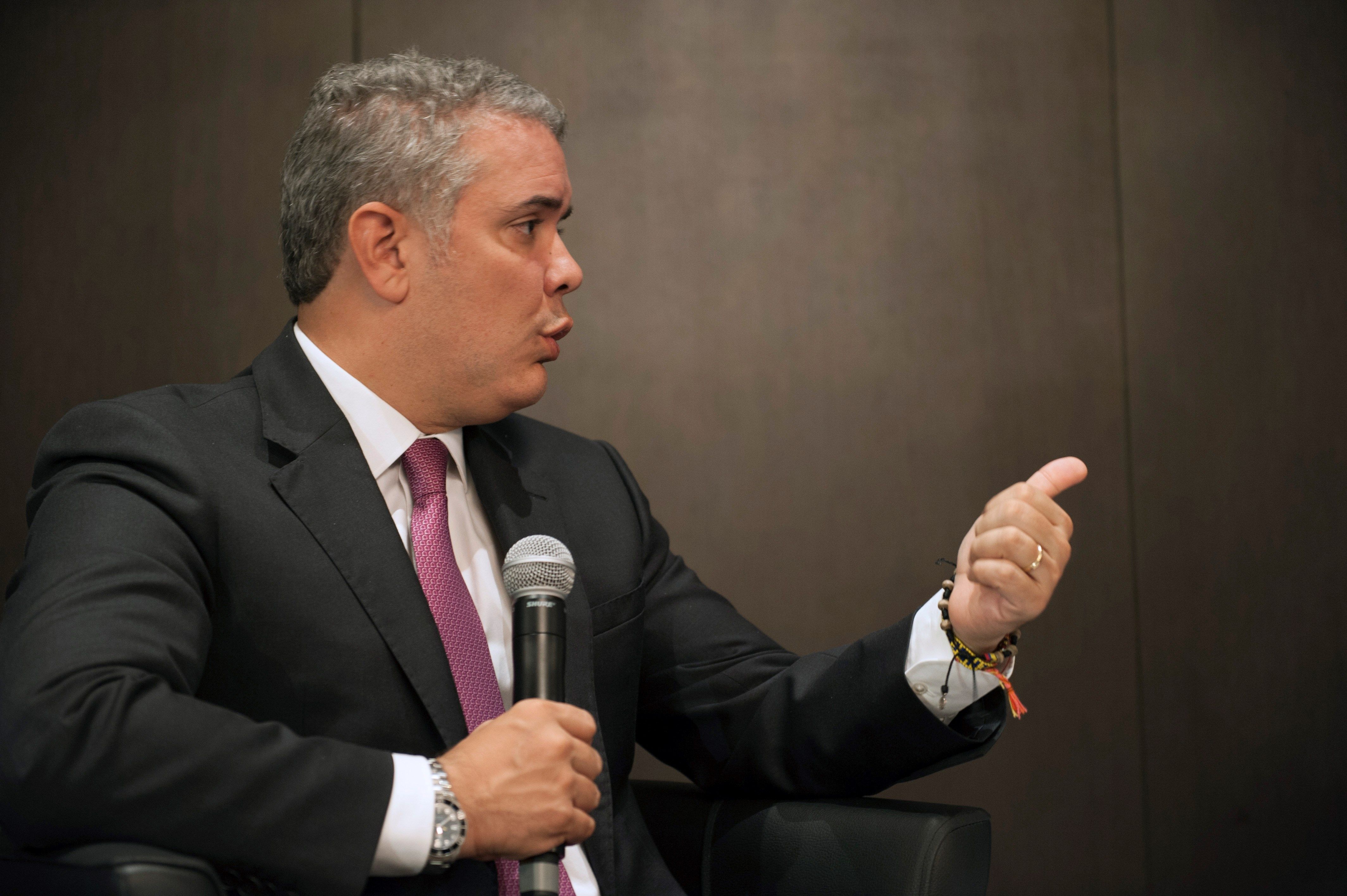 Duque reitera que diálogo con ELN está sujeto a fin de actividades criminales