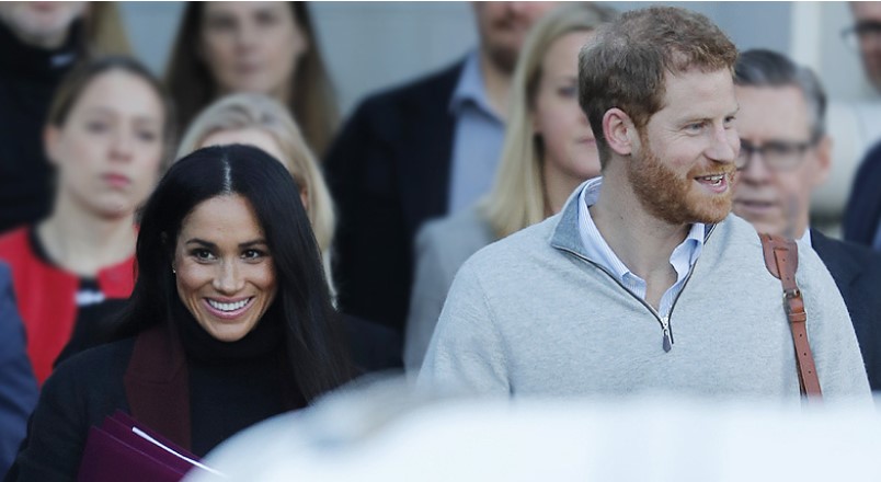 Primeras imágenes de Meghan y Harry tras anunciar su embarazo