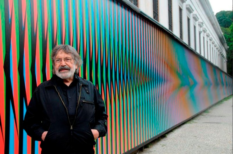 Esta famosa obra de Carlos Cruz Diez estará estampada en botellas de vino español (Fotos)