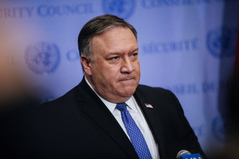 Pompeo pidió a la ONU una acción más dura contra los misiles de Irán