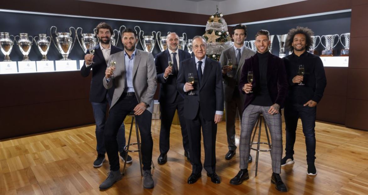 Real Madrid envió un saludo de navidad a sus aficionados (VIDEO)