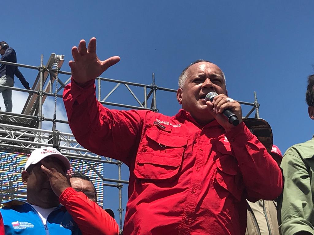 Diosdado: EEUU nos está amenazando con invadirnos, pero no han contado con que “el pueblo” también juega