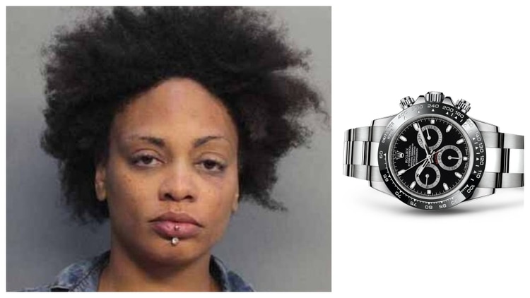 A que no adivinas en dónde se escondió esta señorita un Rolex de lujo que por poquito se roba…