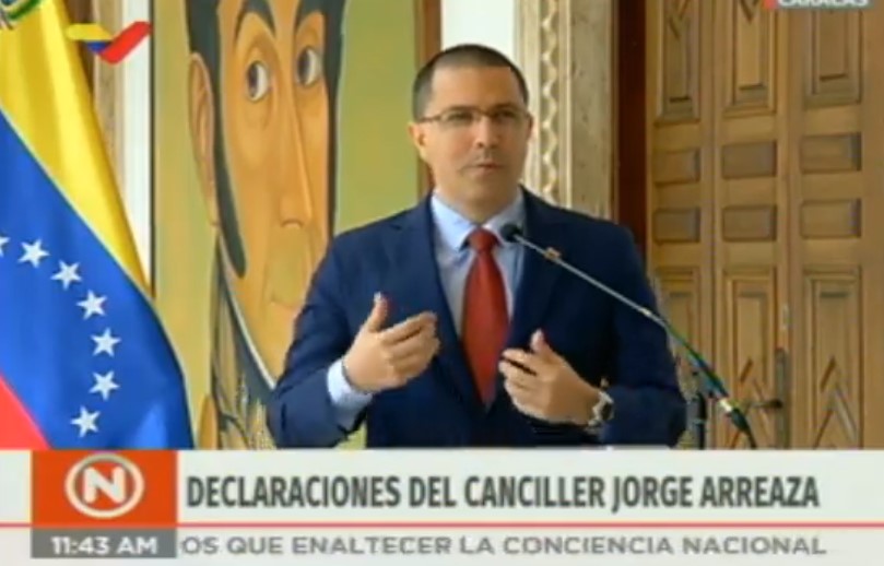 Arreaza: 10 países del Grupo de Lima ratifican que no se involucran en los diferendos territoriales de Venezuela