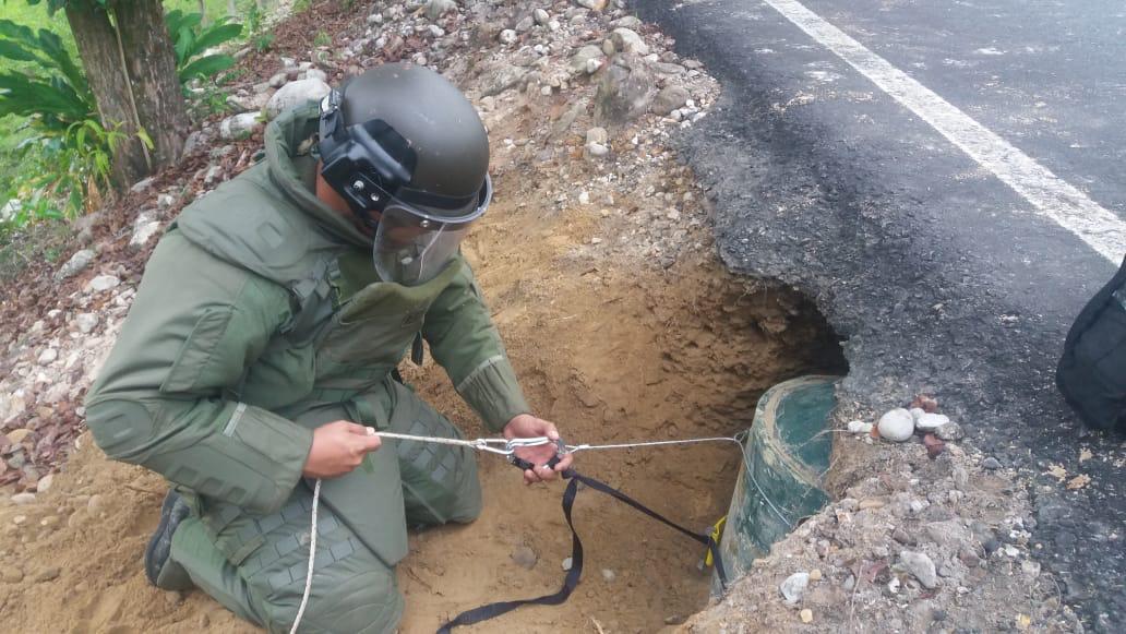 Frustran nuevo atentado del ELN contra ejército y policía en Colombia (Video)