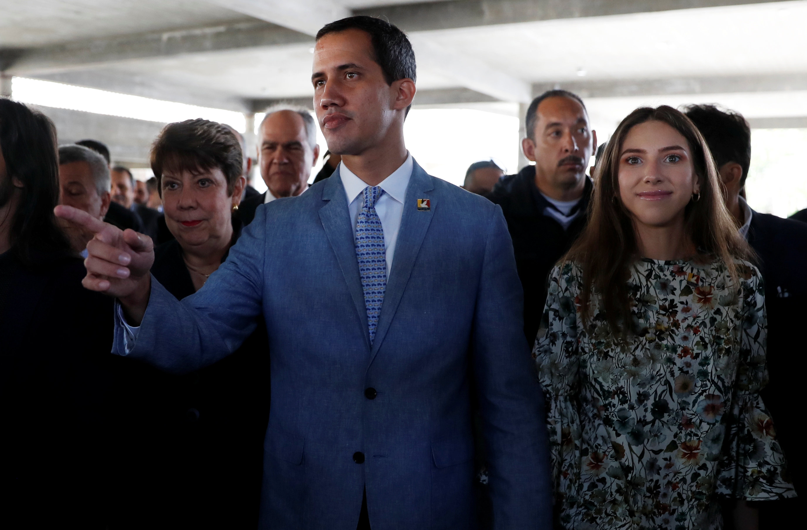 Guaidó llegó a la UCV (FOTO)