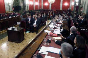 Comienza en España el histórico juicio a líderes separatistas catalanes (Fotos)