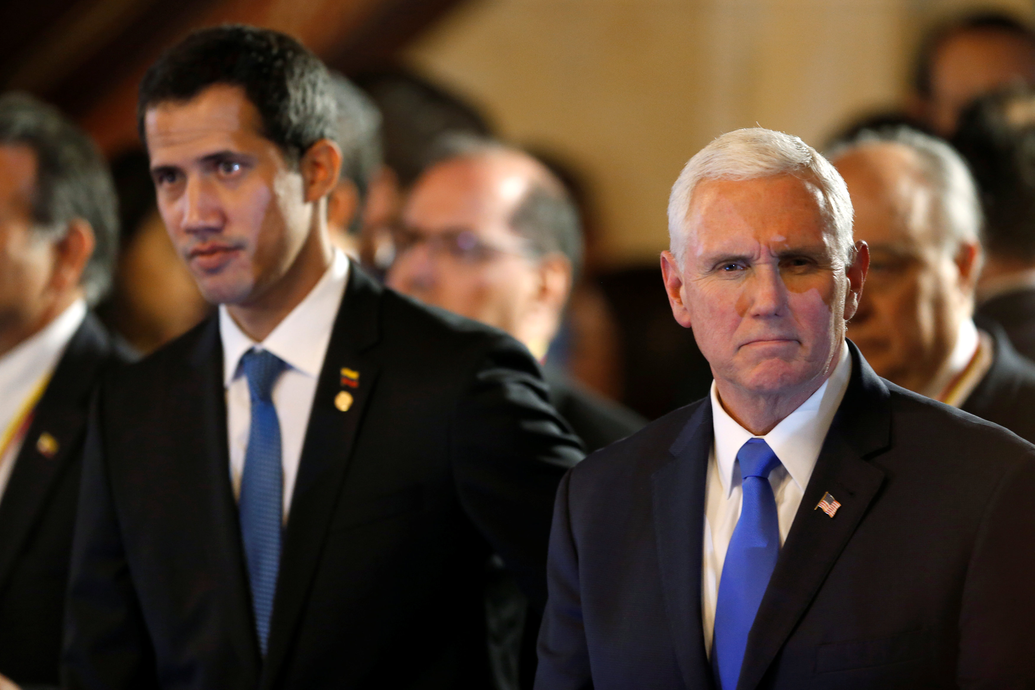 Pence sobre Guaidó: Confiamos en que continuará demostrando el mismo coraje para seguir firmes, y EEUU seguirá con él