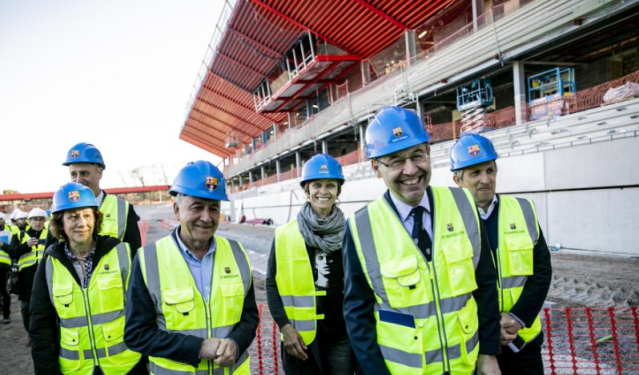 Directiva del Fútbol Club Barcelona/ Foto: La Vanguardia. 