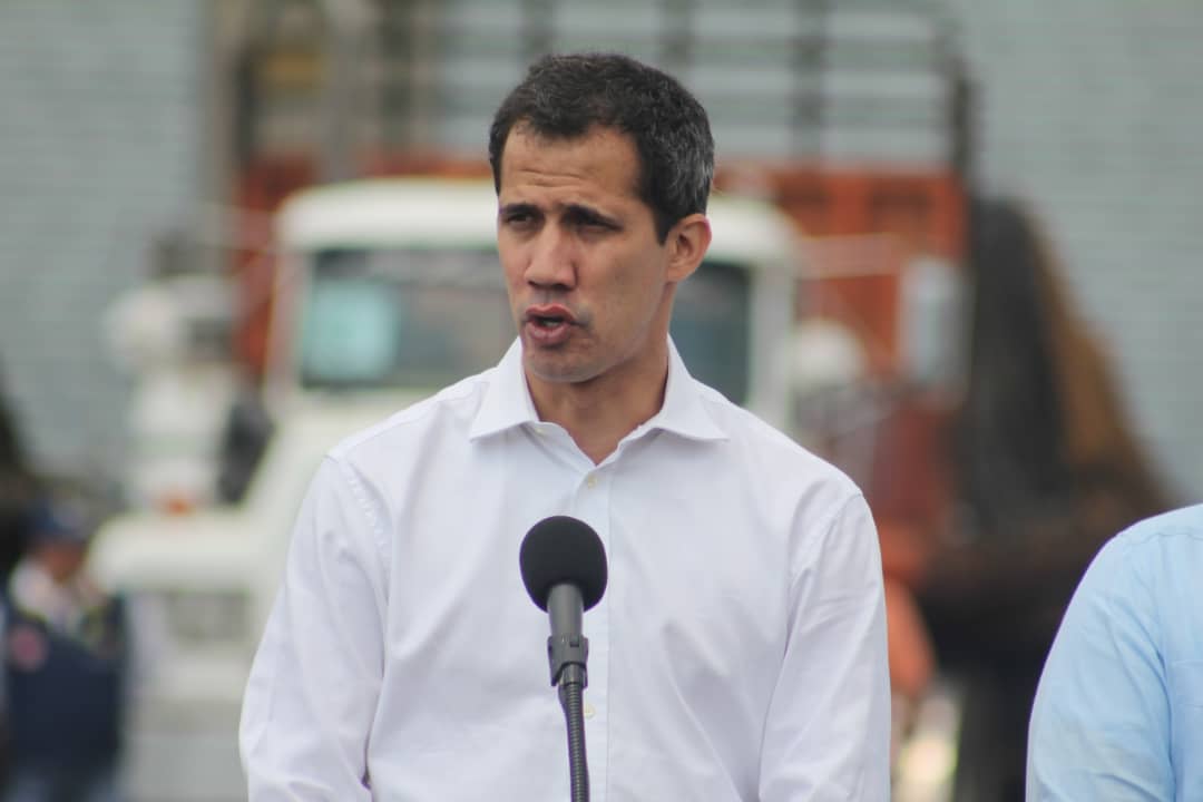 Presidente (E) Guaidó ofreció balance sobre ingreso de la ayuda humanitaria #23Feb