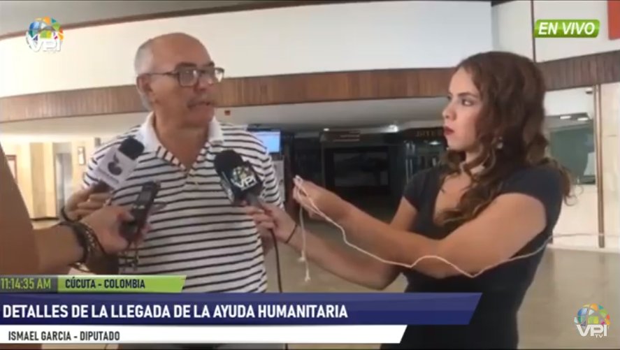 Ismael García: Esperamos que los venezolanos reciban la ayuda humanitaria en el tiempo correcto