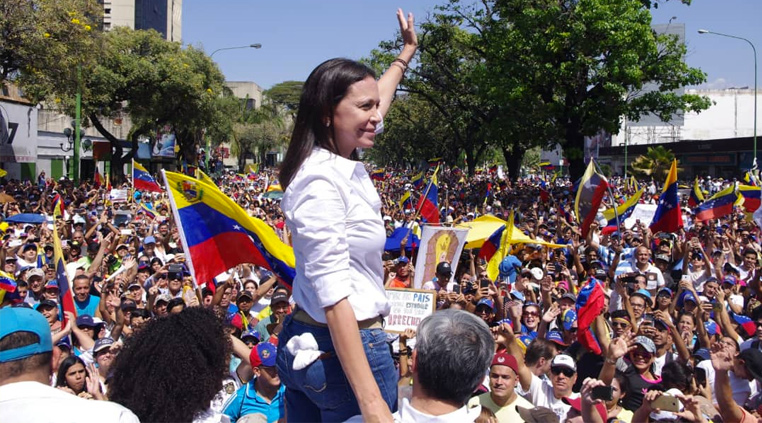 María Corina Machado, dispuesta a negociar garantías con el chavismo si gana Edmundo González (Video)