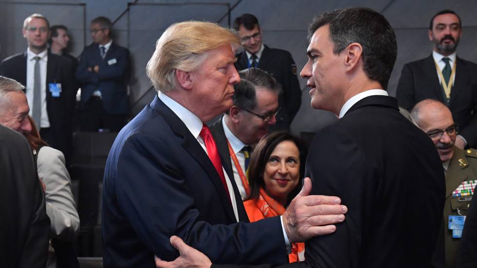 Pedro Sánchez conversó por teléfono con Donald Trump