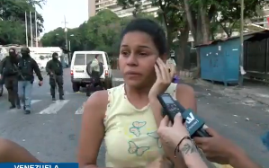 “Mi bebé está pasando hambre”: El testimonio de una joven en medio de saqueos en caracas (video)