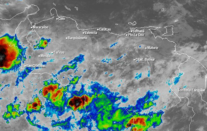 El estado del tiempo en Venezuela este #18Abr, según Inameh
