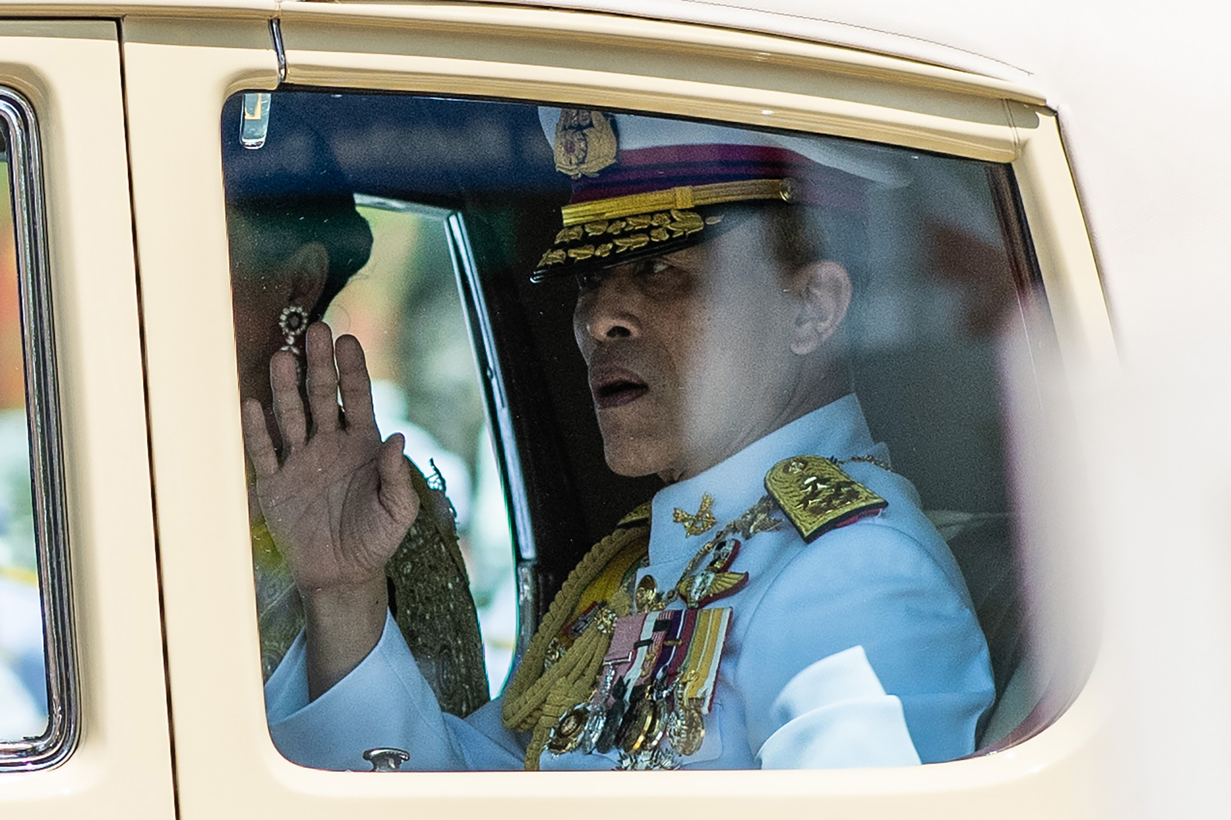 Comienzan las ceremonias de coronación del rey Rama X de Tailandia