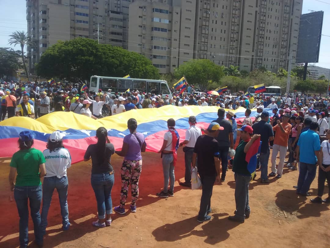 Nueva Esparta salió con fuerza en apoyo a la Operación Libertad este #1May (Fotos y Video)