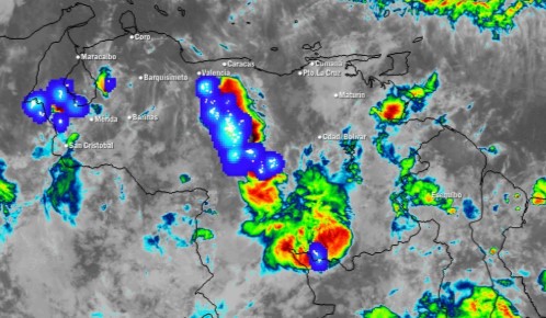 El estado del tiempo en Venezuela este miércoles #22May, según Inameh