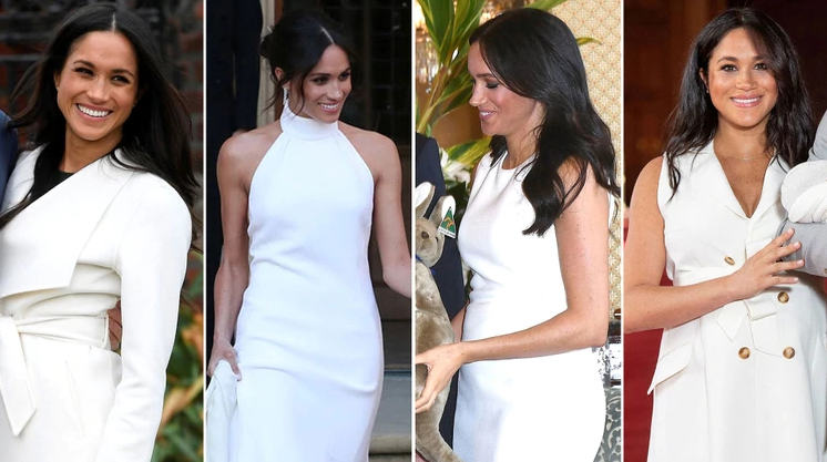 Por qué el blanco se convirtió en el color preferido de Meghan Markle para ocasiones especiales