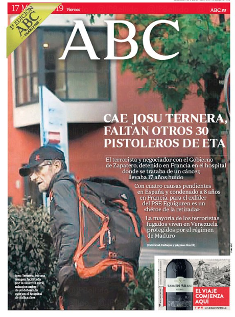 Portadas de la prensa internacional de este viernes 17 de mayo de 2019