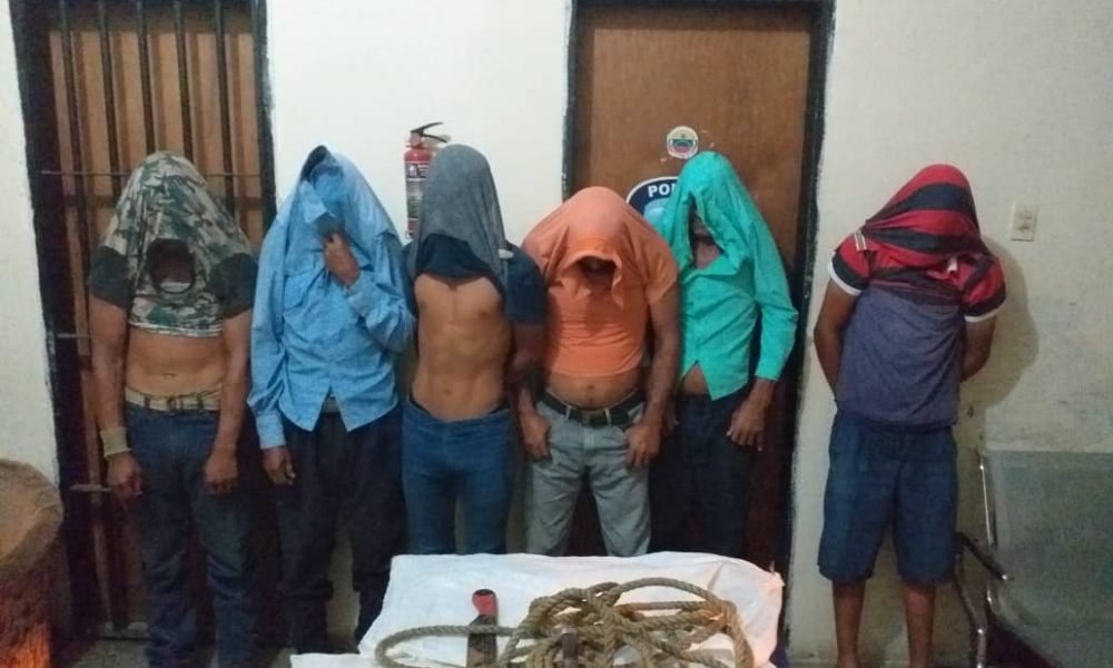 Atrapan a seis de la banda “El Tigre Palenque” en Monagas