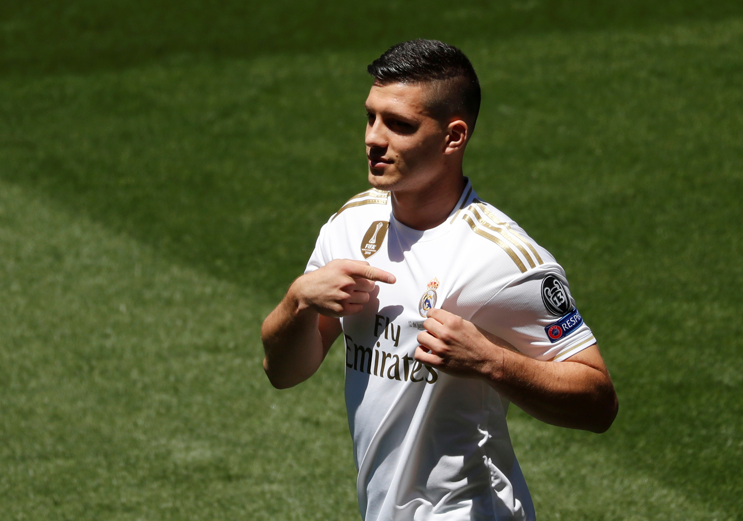 Luka Jovic en su presentación con el Real Madrid: Soy el chico más feliz del mundo (FOTOS)