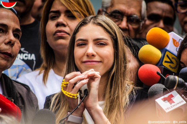 Fabiana Rosales en la sede de la ONU