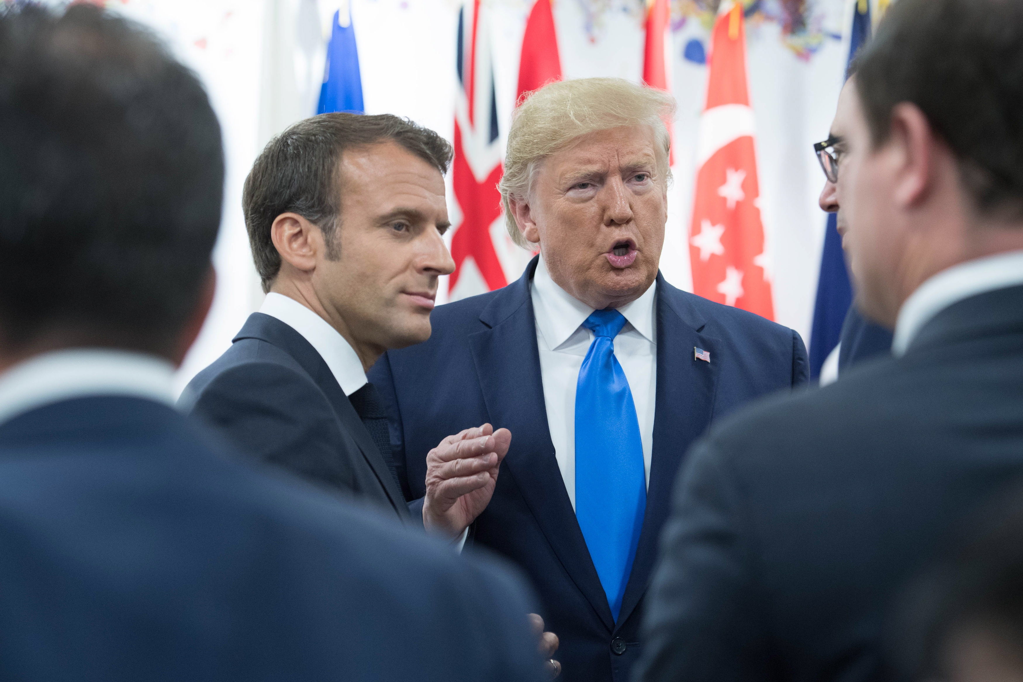 Los detalles de la conversación de Emmanuel Macron con Donald Trump por su victoria en las elecciones