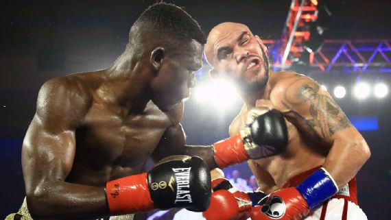 Richard Commey ahora espera al ganador de la eliminatoria entre Teofimo López y Masayoshi Nakatani. Mikey Williams/Top Rank