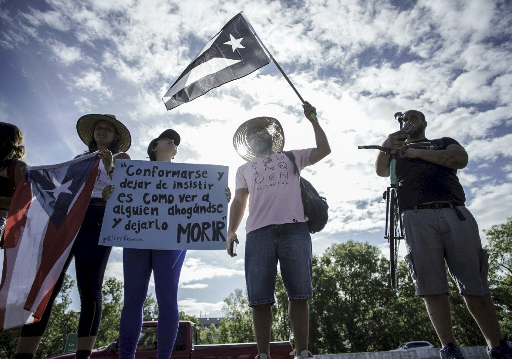 Puerto Rico comienza el paro general contra su gobernador este #22Jul