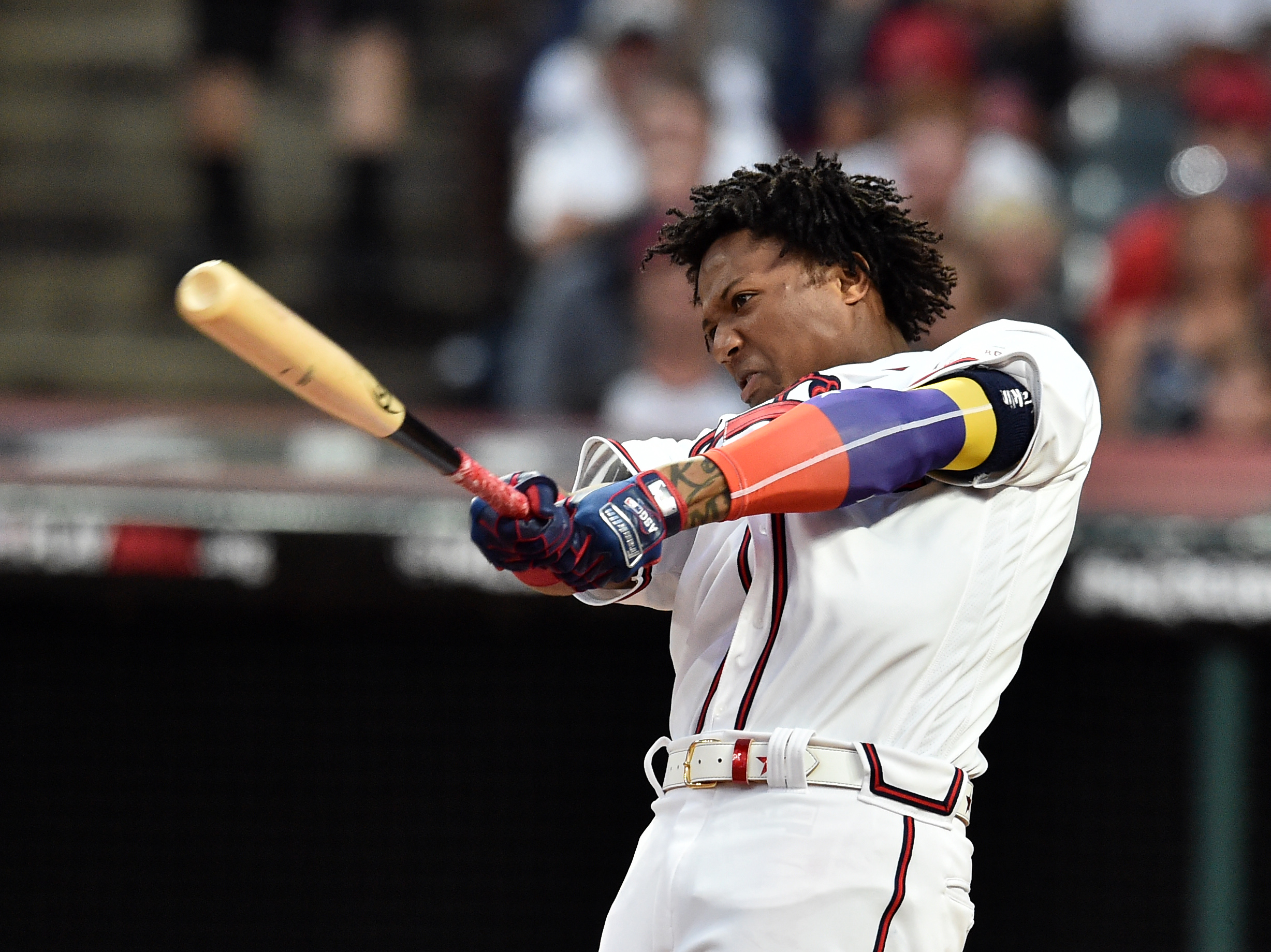 Ronald Acuña Jr. está listo para afrontar la Serie Divisional de Grandes Ligas