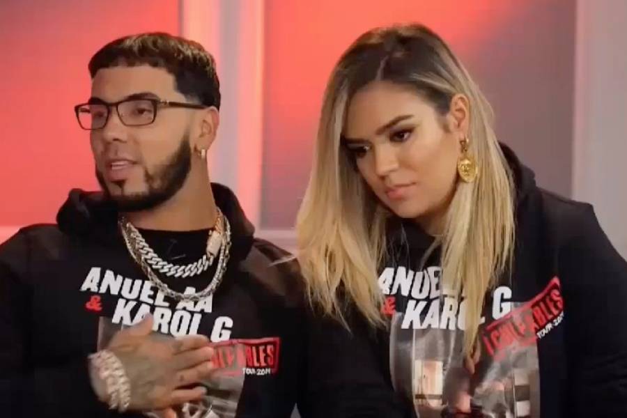 “No seas ridícula”: La respuesta de Anuel a broma que le hizo Karol G