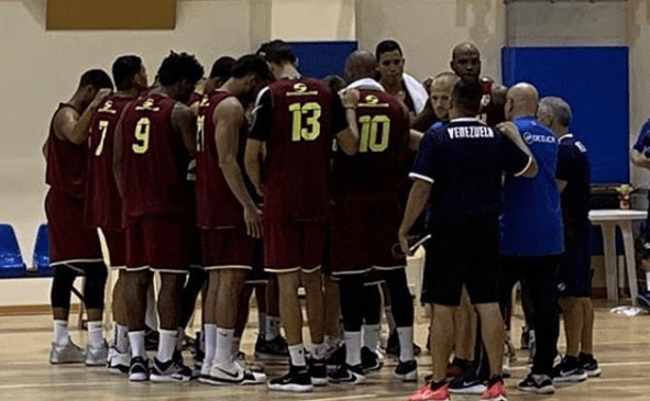 La vinotinto de baloncesto. imagen cortesia.