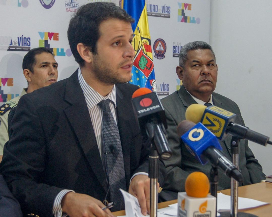 Elias Sayegh anunció que en El Hatillo se redujeron 44% los delitos en el primer semestre de 2019