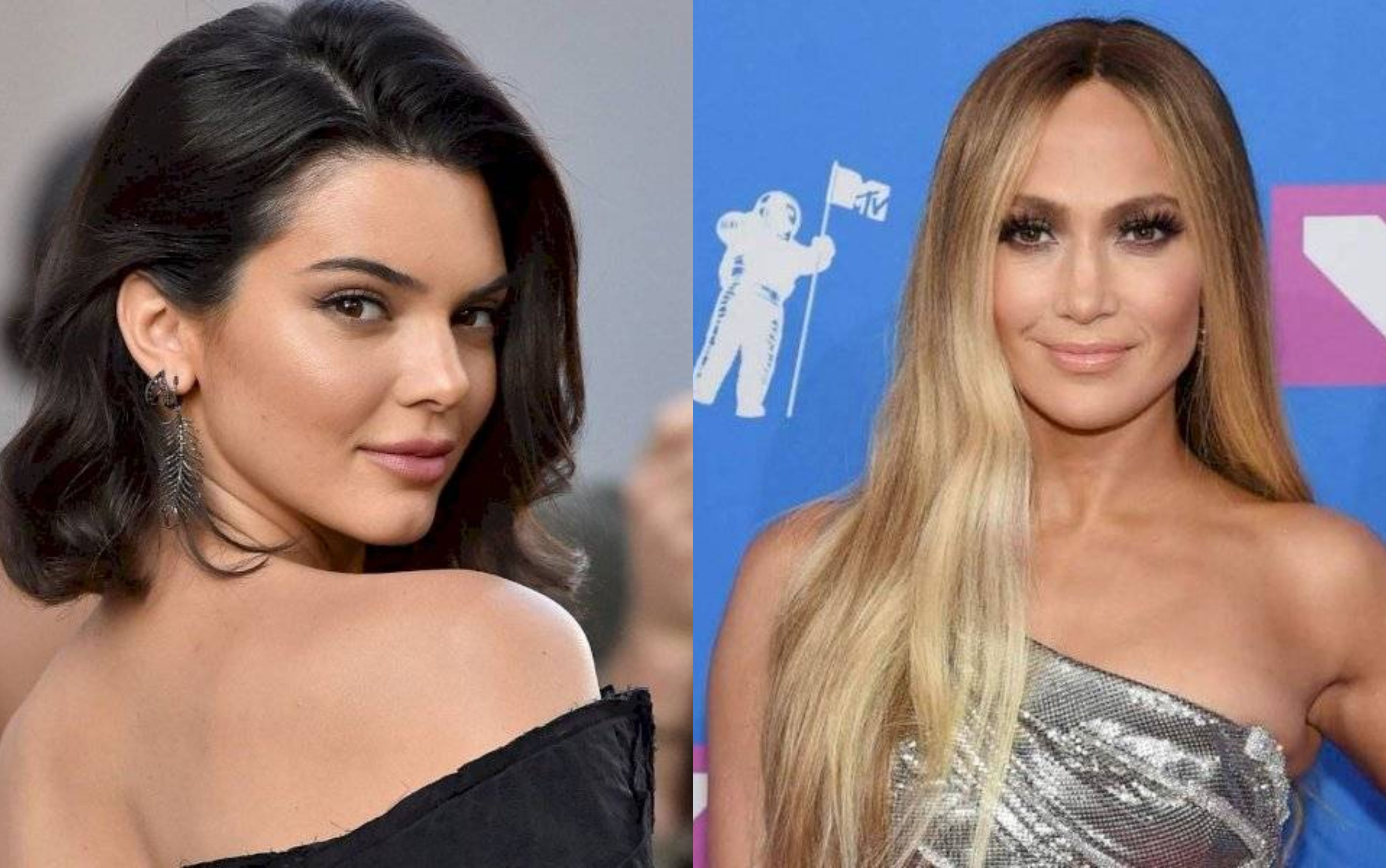 JLo fue opacada por Kendall Jenner al lucir vestidos SIN ROPA INTERIOR