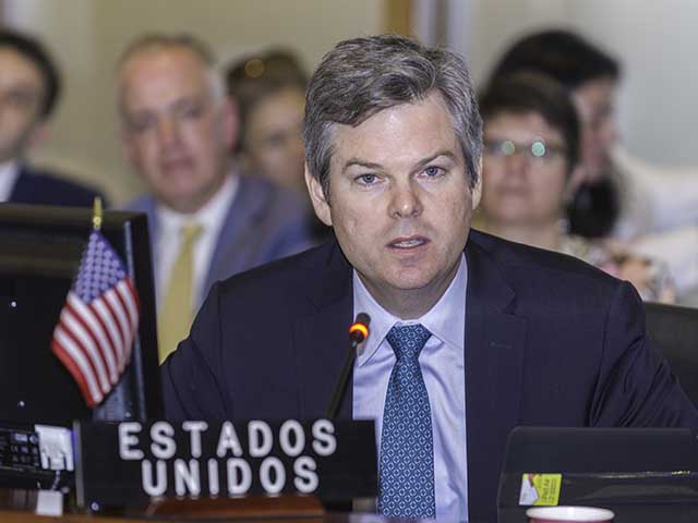 Kevin Sullivan, representante de Estados Unidos en Nicaragua. 