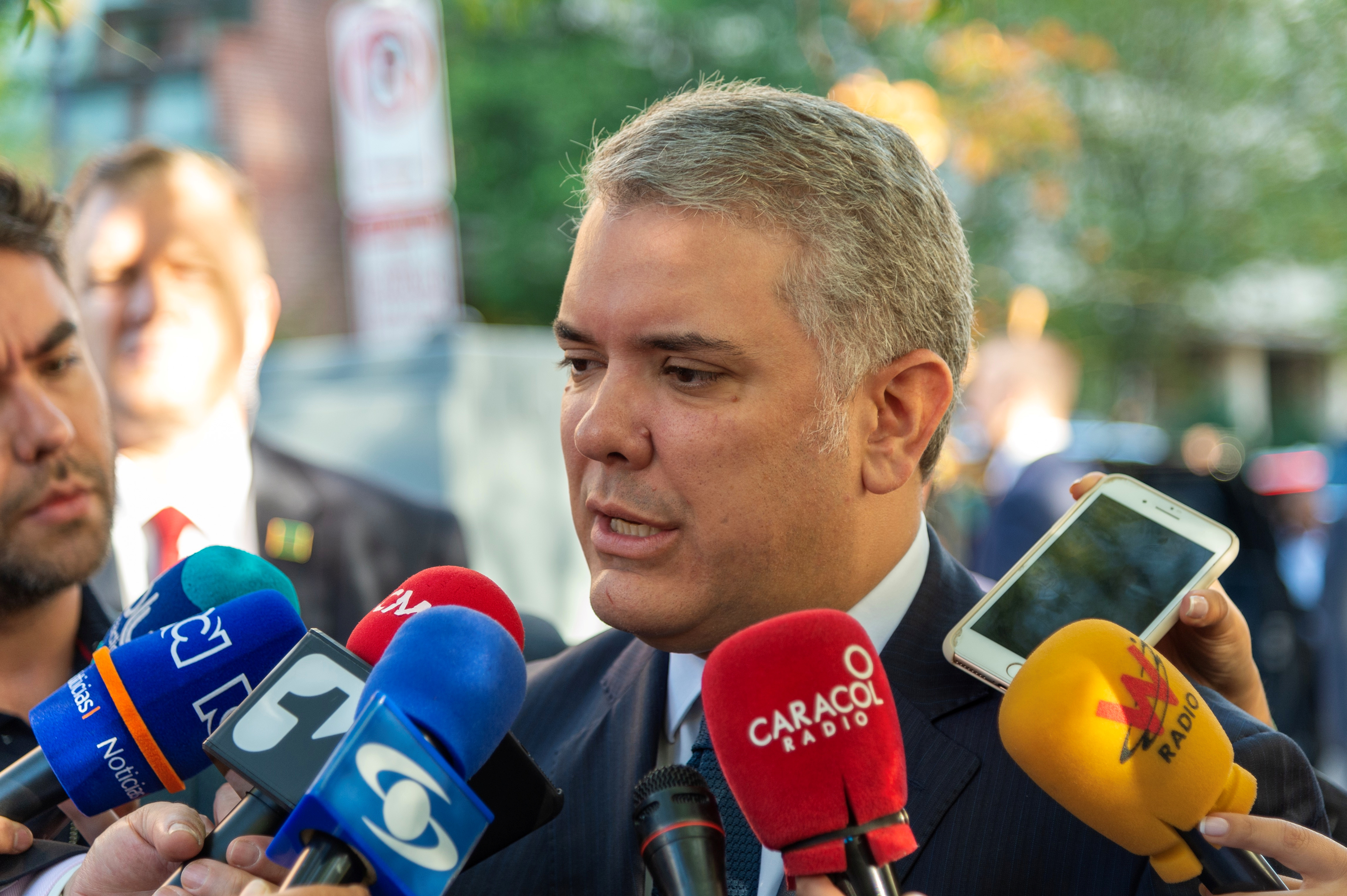 Duque dice que conversación nacional en Colombia empezará el domingo