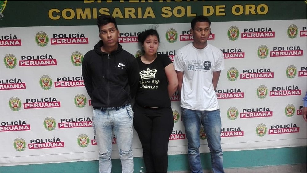 Capturan a venezolanos con armas de guerra en Perú