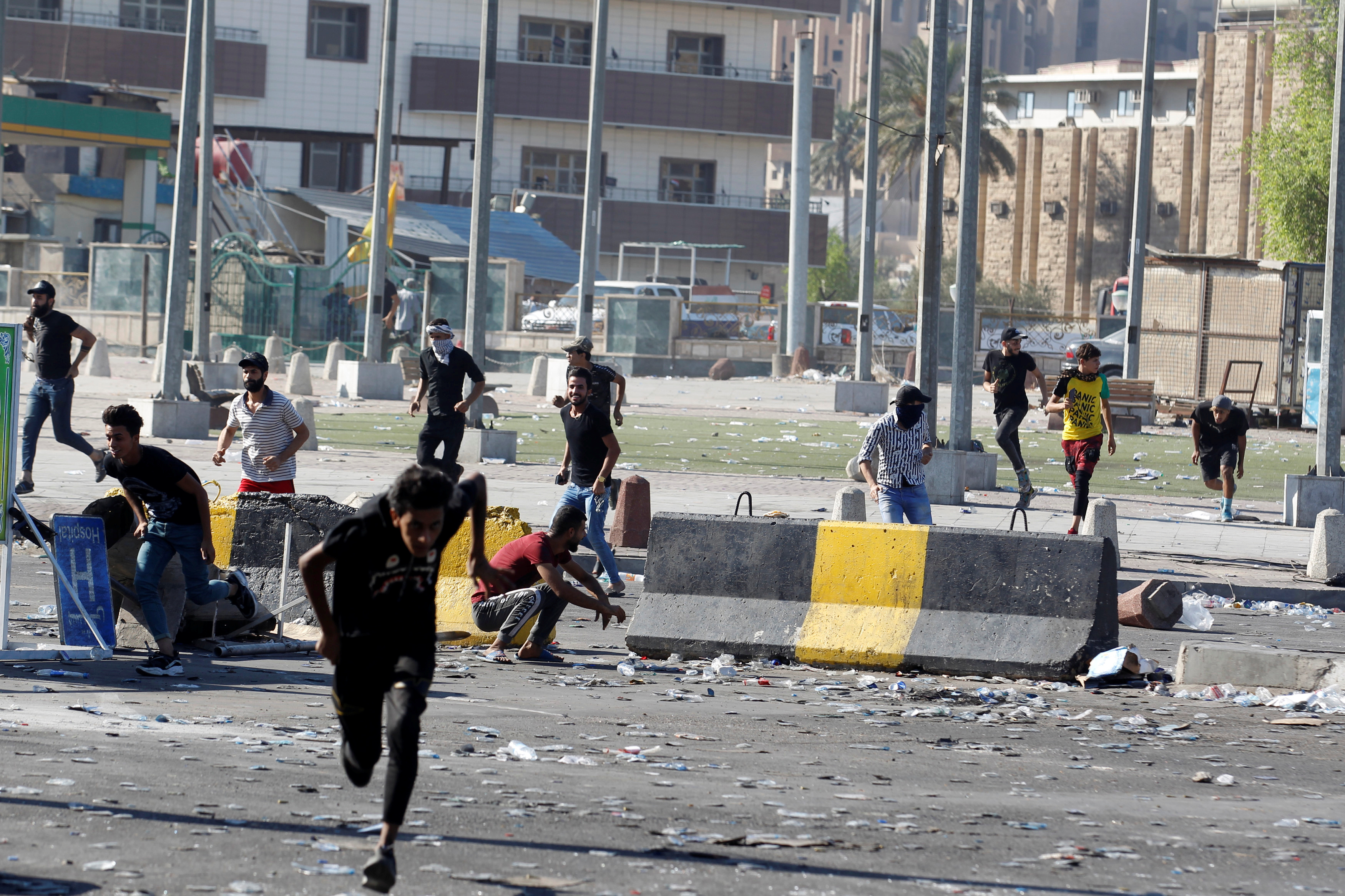 Aumentan a 46 los muertos en cuatro días de protestas en Irak