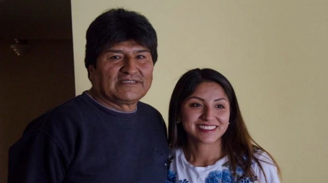 Hija de Evo Morales canceló su solicitud de asilo político en México