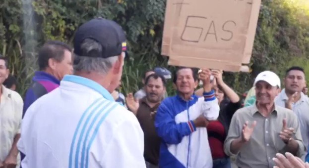 Tachirenses protestan porque tienen más de mes y medio sin recibir gas doméstico #15Nov